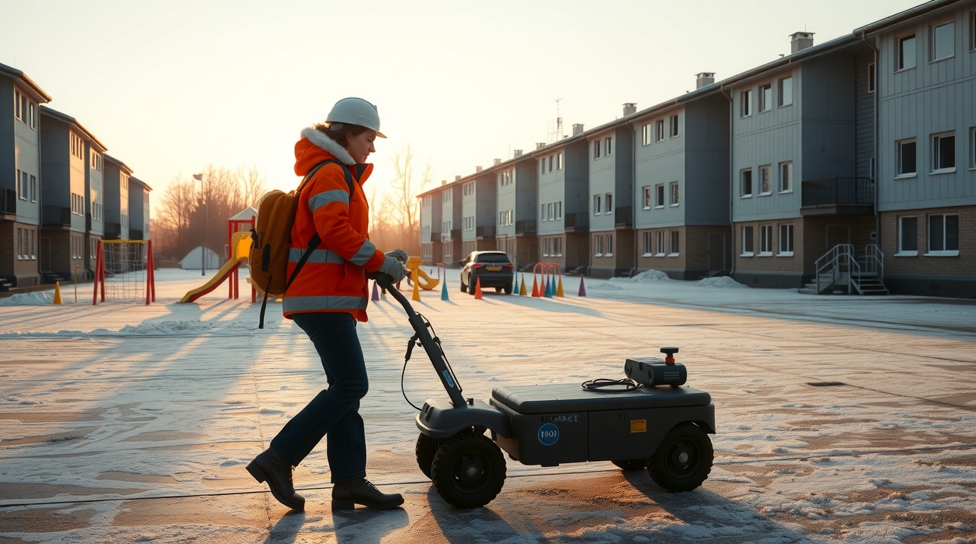поиск коммуникаций под землей