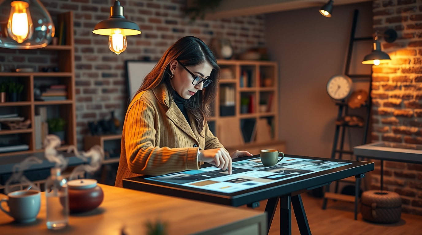 Интерактивная панель вертикальная